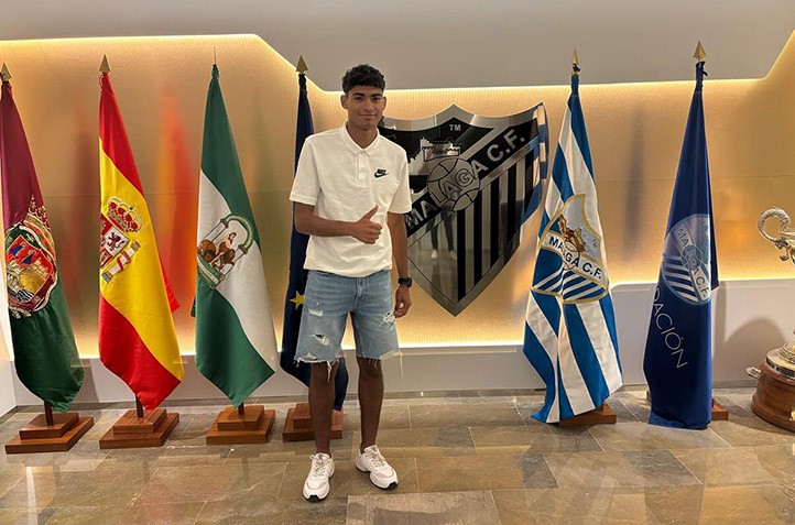 El canterano sampedreño Houssam Lakhyar ficha por el Málaga CF