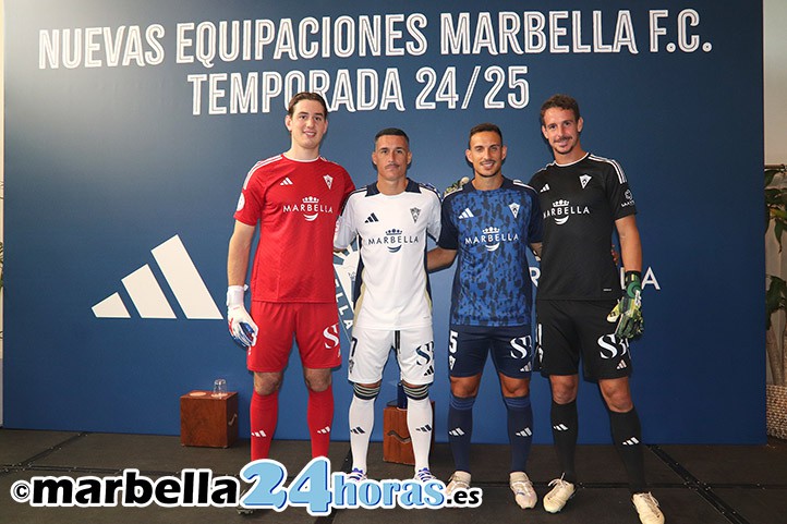 El Marbella FC volverá a lucir el renovado patrocinio de Marbella