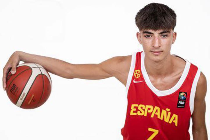 El sampedreño Dani Carrasco arranca con España el Eurobasket sub 16