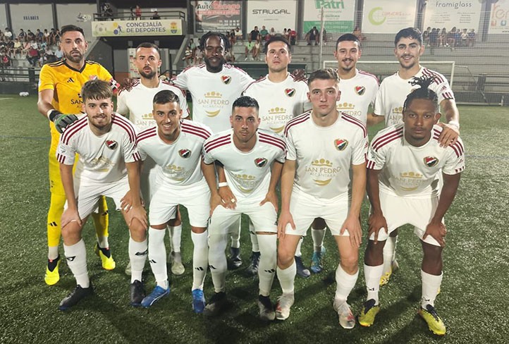 El San Pedro maquilla el resultado en la ida de semis de la Copa Andalucía (4-2)