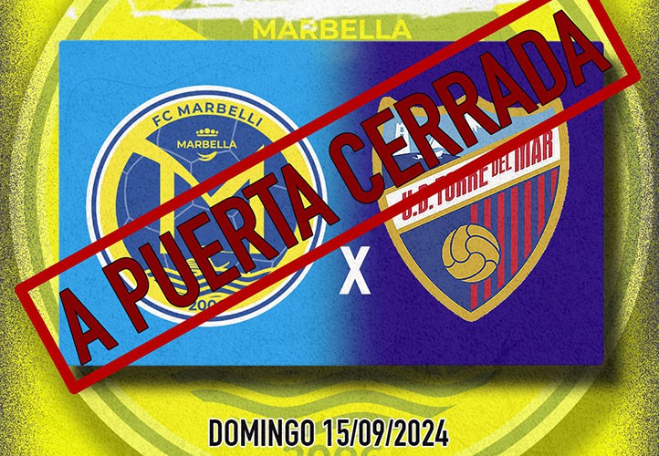 El FC Marbellí debutará como local en la categoría este domingo a puerta cerrada