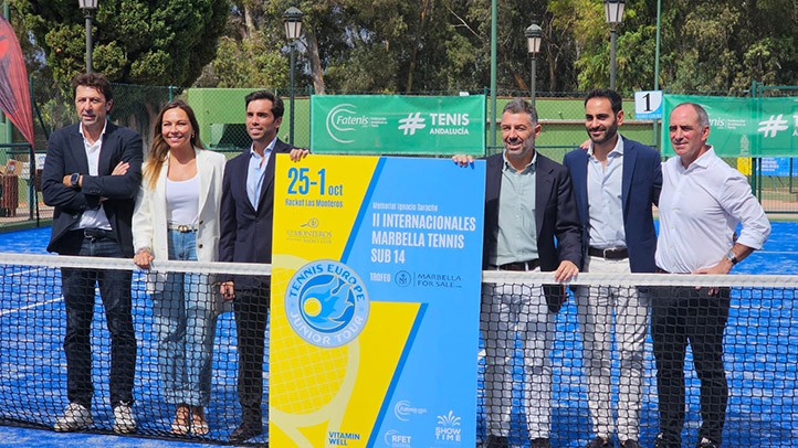 Marbella acogerá la III edición de los Internacionales Tenis Sub-14