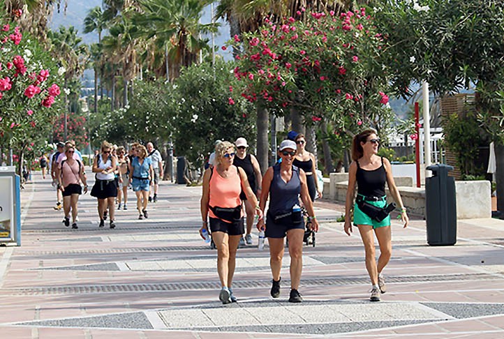 Marbella se convierte por decimotercer año en el paraíso del senderismo