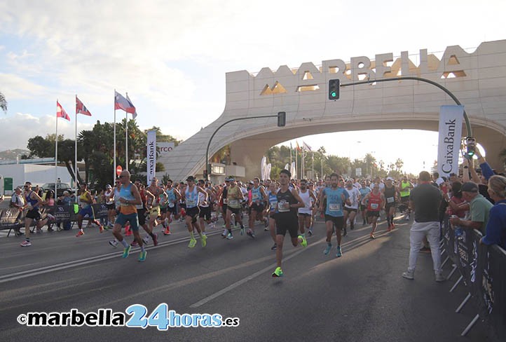 Belyamna le vuelve a ganar a Estévez la Media Maratón de Marbella