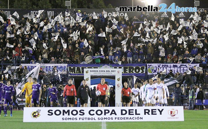 El Marbella FC disputa por décima vez en su historia la Copa del Rey