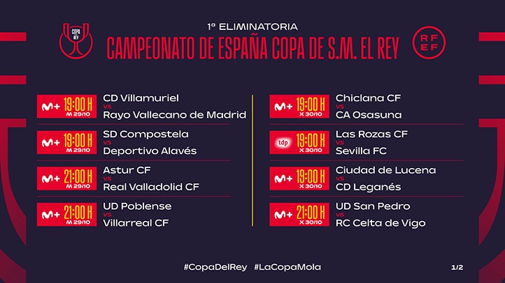 El San Pedro ya sabe cuándo recibirá al Celta de Vigo en la Copa del Rey