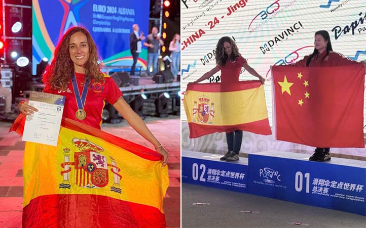 La marbellí Pilar Montero, bronce en el Europeo y plata en la Copa del Mundo