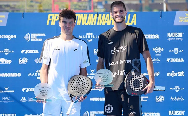 Las parejas Guerrero-Bautista y Jensen-Icardo vencen en Marbella