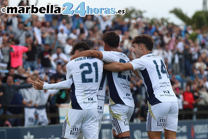 El Marbella FC despierta a tiempo para remontar ante el Intercity (2-1)