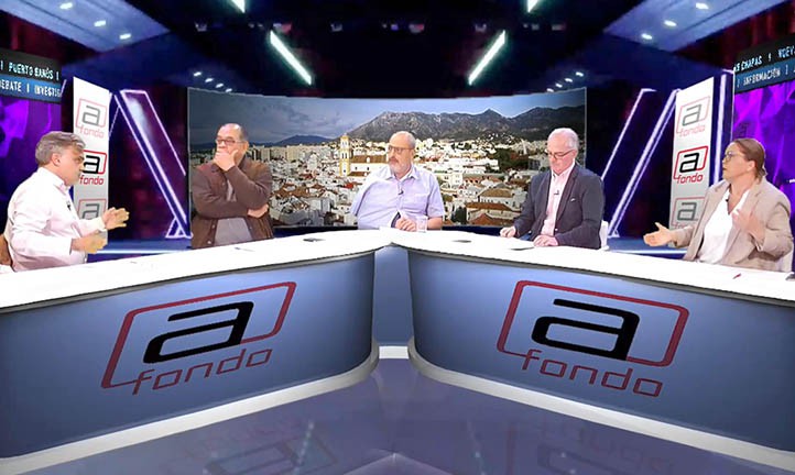 La tertulia de TV "A Fondo" aborda el problema de la vivienda en Marbella