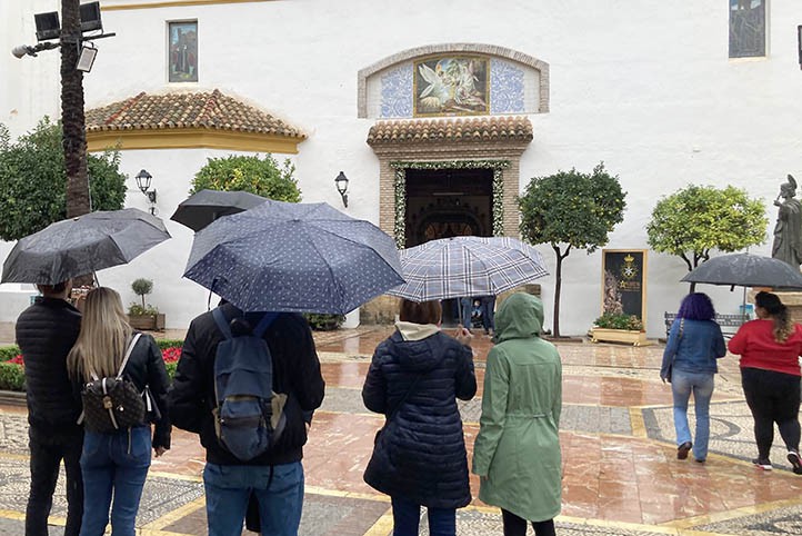 Otra semana de lluvias que deja más de 80 litros en Marbella