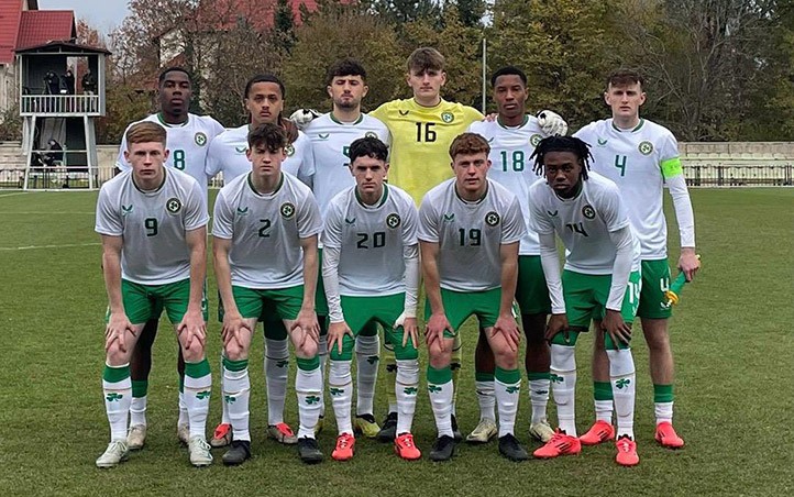 Golazo del marbellí Aarón Ochoa con la selección irlandesa sub-19