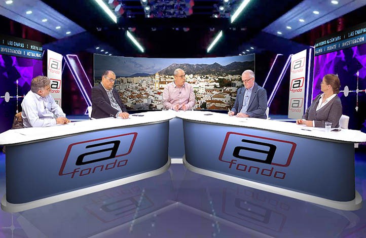 La tertulia de TV "A Fondo" aborda el nuevo estadio y las viviendas turísticas