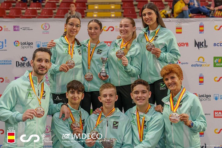 Olympic Karate Marbella logra cinco medallas en el Campeonato de España