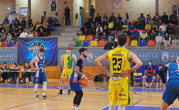 El Hospital Ochoa CB Marbella alcanza el liderato tras vencer al Jaén (87-71)