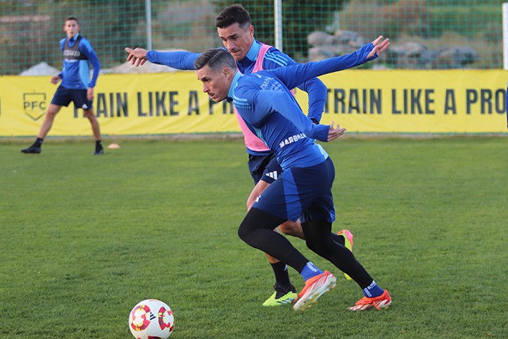 El Marbella regresa al trabajo con el partido contra el Atleti en el horizonte