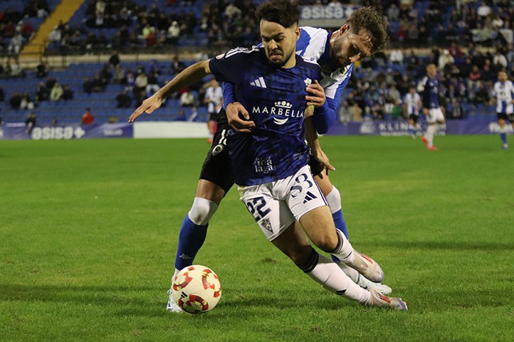 Yeray Lancha ya es historia en el Marbella y firma por el Linares Deportivo