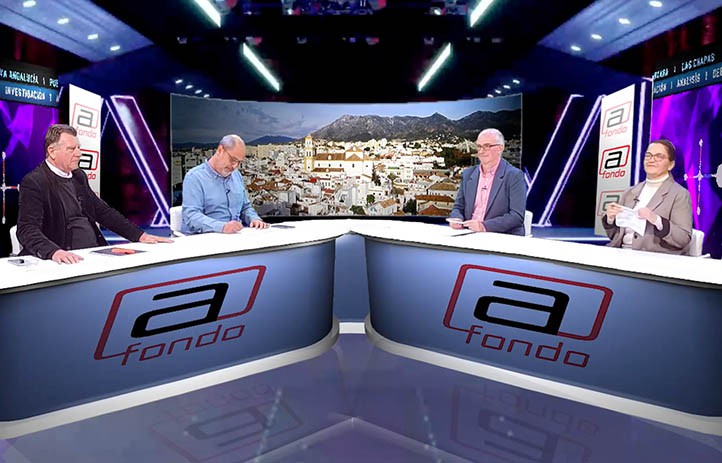 La tertulia de TV "A Fondo" analiza la actualidad de Marbella y San Pedro