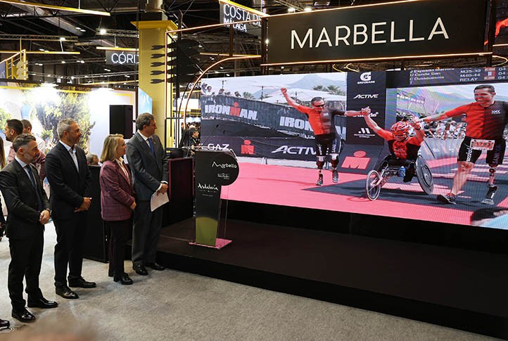 Marbella presume en Fitur de eventos deportivos, pero no de instalaciones