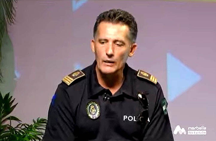 El intendente Ricardo del Río, nuevo jefe de la Policía Local de Marbella