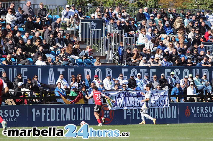 Las peñas del Marbella FC muestran su preocupación tras los últimos resultados