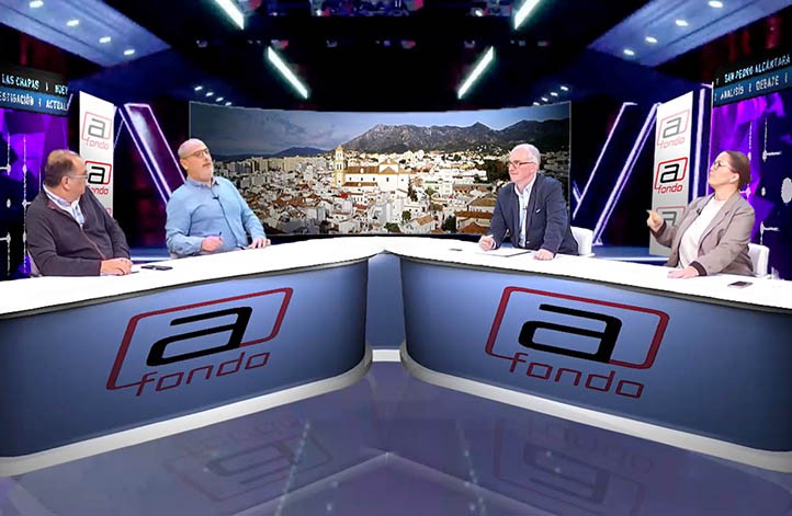 La tertulia de TV "A Fondo" analiza un lunes más la actualidad de Marbella