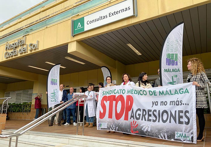 Concentración en el Hospital del Sol por otra agresión a personal sanitario