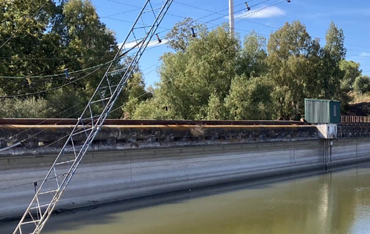 El pantano de Las Medranas acumula décadas de abandono y riesgo