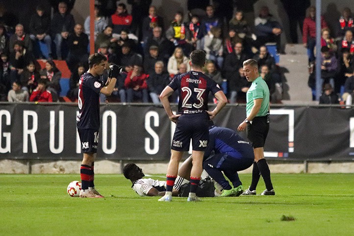 Moussa Diarra se despide de la temporada en el Marbella por lesión