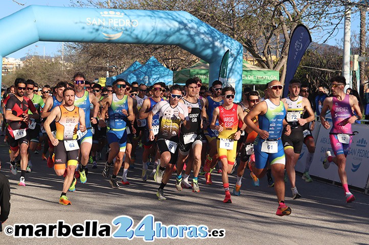 Dani Pérez y Silvia Sánchez vencen en el XXIV Duatlón Ciudad de Marbella