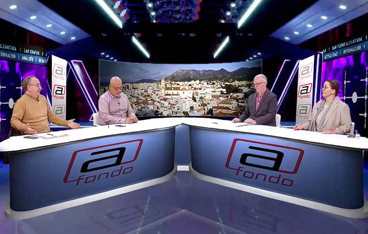 Información y opinión en una nueva tertulia de televisión "A Fondo"