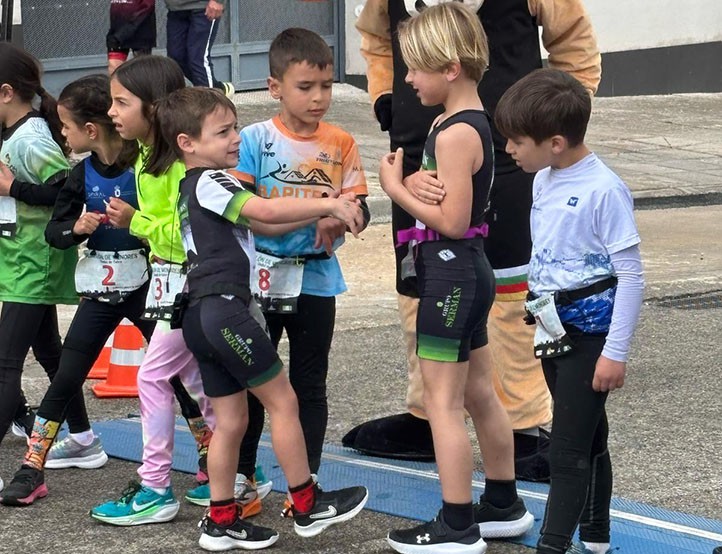 Victoria de Juan Piñol del CT Costa del Sol en el Duatlón Ciudad de Cabra