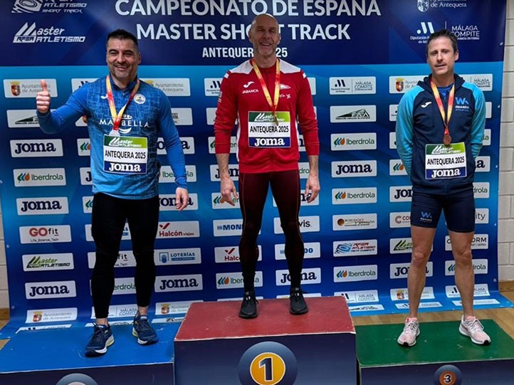 Doble podio para Óscar Iranzo en el Campeonato de España Short Track