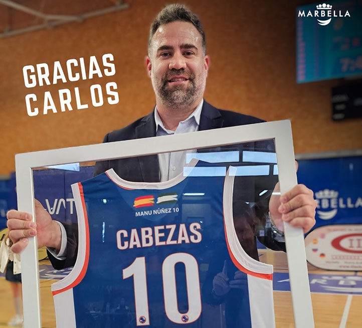 El Hospital Ochoa CB Marbella cae ante el líder en el homenaje a Carlos Cabezas