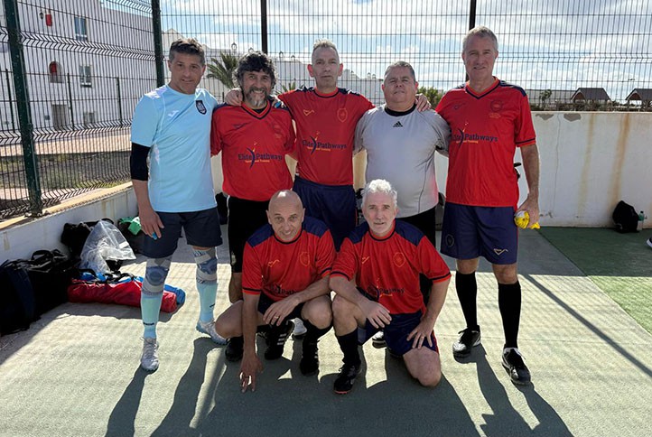 Siete marbellíes ganan con España el Torneo de Lanzarote de walking football