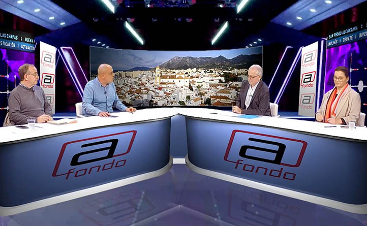 Información y opinión un lunes más en la tertulia de TV "A Fondo"