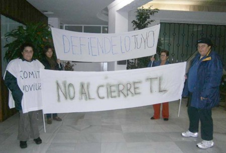 Los trabajadores del CSIF en la Residencia de Tiempo Libre cumplen dos semanas de encierro