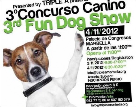 La Triple A organiza su tercer concurso canino este domingo