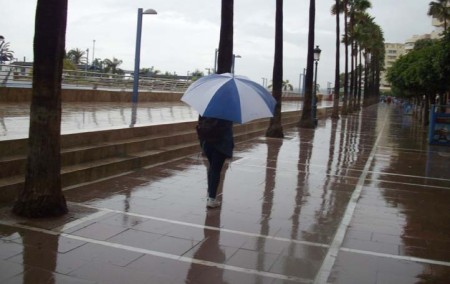 Las lluvias de este martes dejan casi 27 litros por metros cuadrado