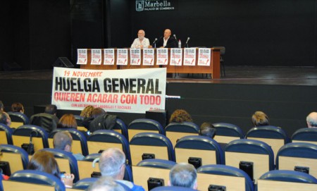 Los sindicatos preparan en Marbella la 