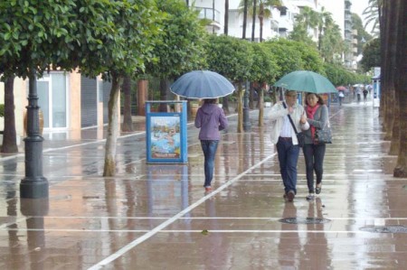 La lluvia no da tregua y deja ya casi 100 litros en los siete primeros días de noviembre