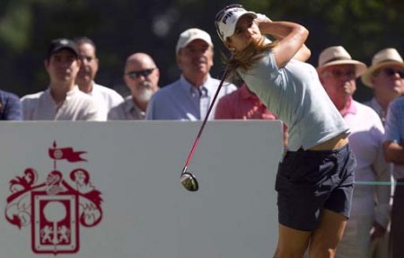 Azahara Muñoz termina 18ª el Lorena Ochoa Invitational en México