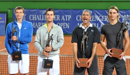 Kuznetsov y Martí vencen en la final de dobles del Marbella Open