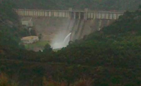 El pantano de la Concepción abre sus puertas para desembalsar agua