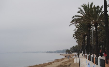 Las lluvias en la mañana de Navidad dejan 7 litros por metro cuadrado