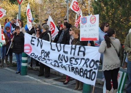 Los sindicatos piden que se amplíe el periodo de consultas en el conflicto del Hotel Meliá La Quinta