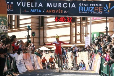 El marbellí Maté logra una excelente quinta posición en la Vuelta a Murcia