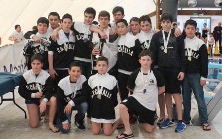 El CN Caballa se impone en el Campeonato Andaluz Infantil celebrado en Marbella