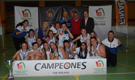 Las júnior del CB Marbella ganan el campeonato provincial ante El Palo