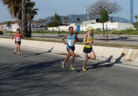 Javier Díaz Carretero acaba tercero el XXIII Medio Maratón de Málaga